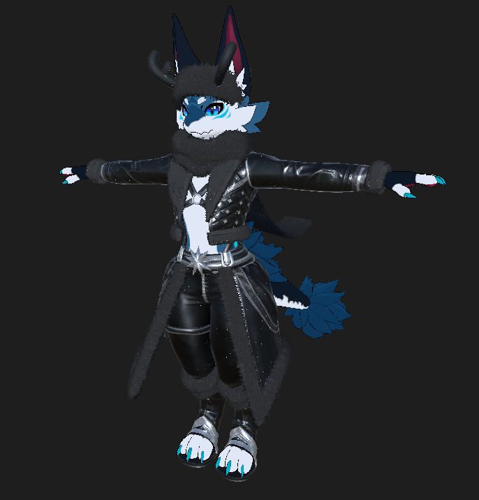Christmas Santa Outfit for For Novabeast 1.2 | VRChat Clothing