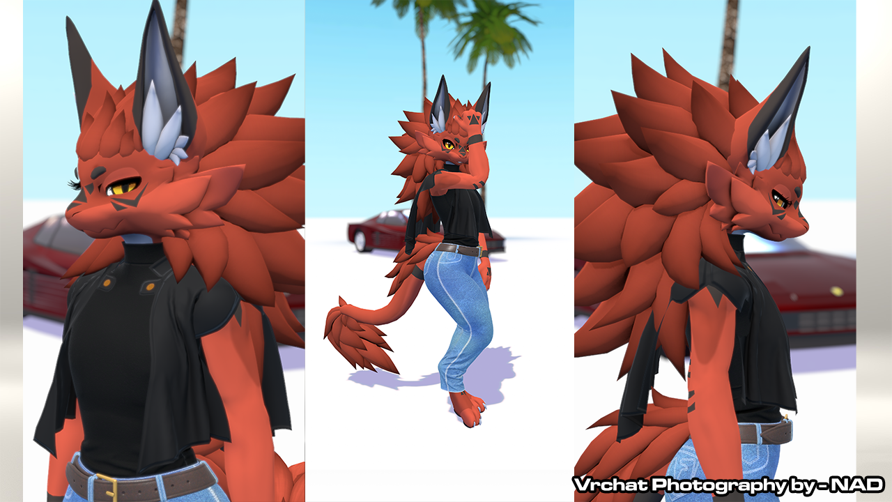 Maki JJK Outfit For Novabeast 1.2 | VRChat Clothing