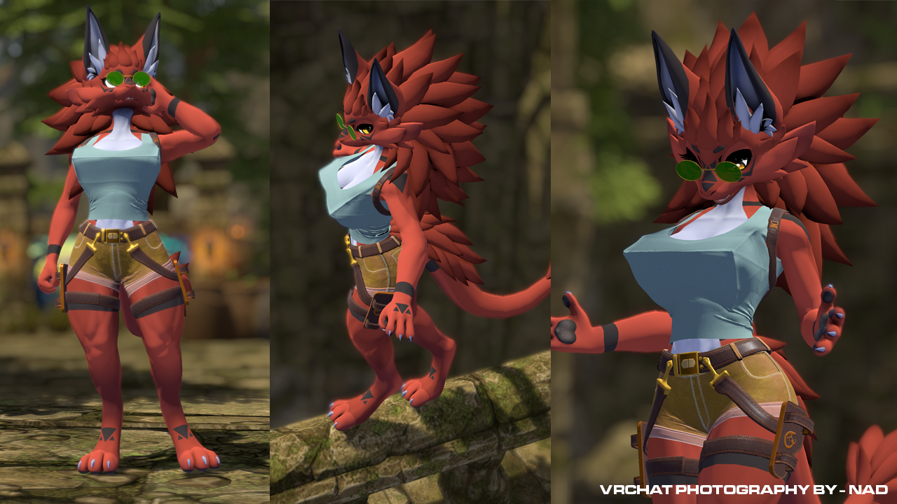 Perfecto's Ultra FREE NovaRaider Outfit For Novabeast 1.2 | VRChat Clothing