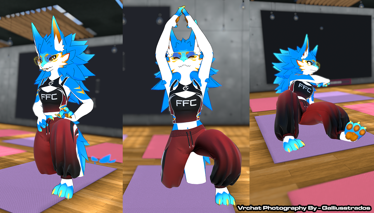 Yoga Outfit For Novabeast 1.2 | VRChat Clothing