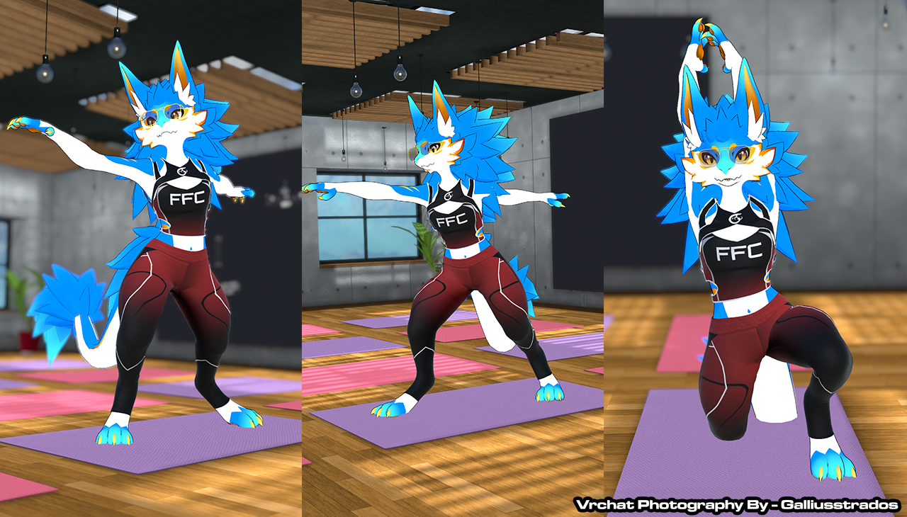 Yoga Outfit For Novabeast 1.2 | VRChat Clothing