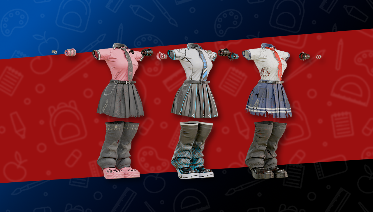 School Outfit For Novabeast 1.2 | VRChat Clothing