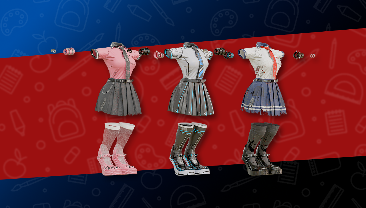 School Outfit For Novabeast 1.2 | VRChat Clothing
