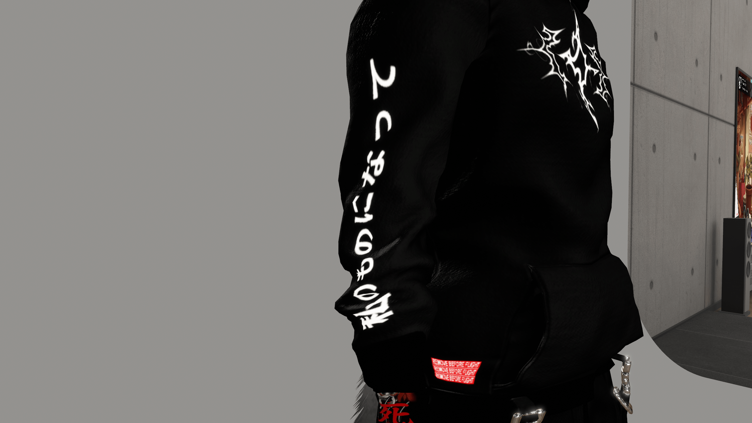 Retexture of "Turtle Tech Hoodie by KC"