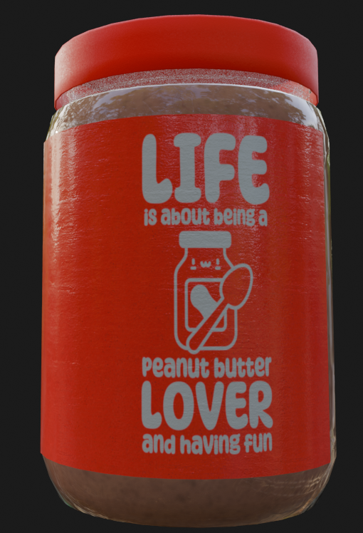Peanut Butter Jar - SPS Enabled