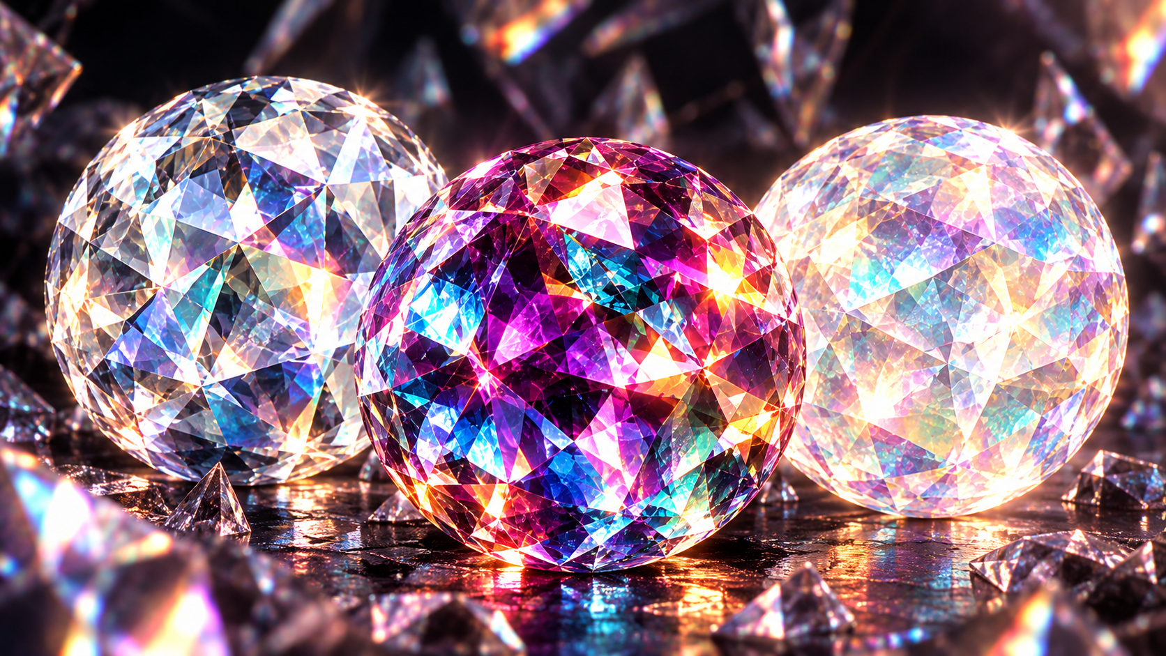 ✦ Crystal Vault — Gemstone MatCap Collection