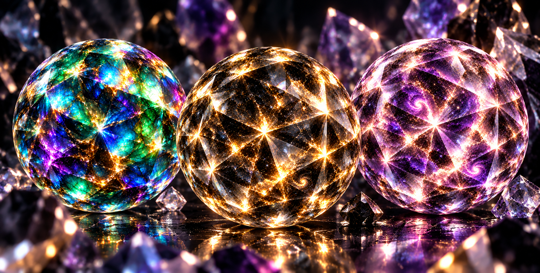 ✦ Crystal Vault II — Arcane Gemstone MatCap Collection + BONUS (31 MATCAPS)