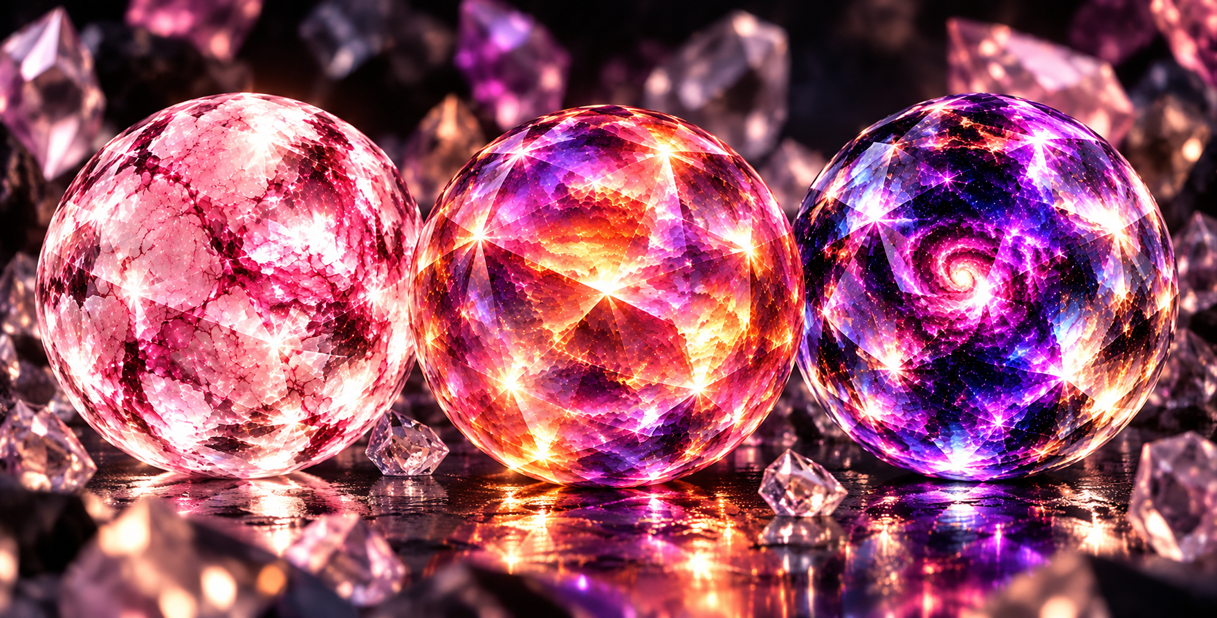 ✦ Crystal Vault II — Arcane Gemstone MatCap Collection + BONUS (31 MATCAPS)