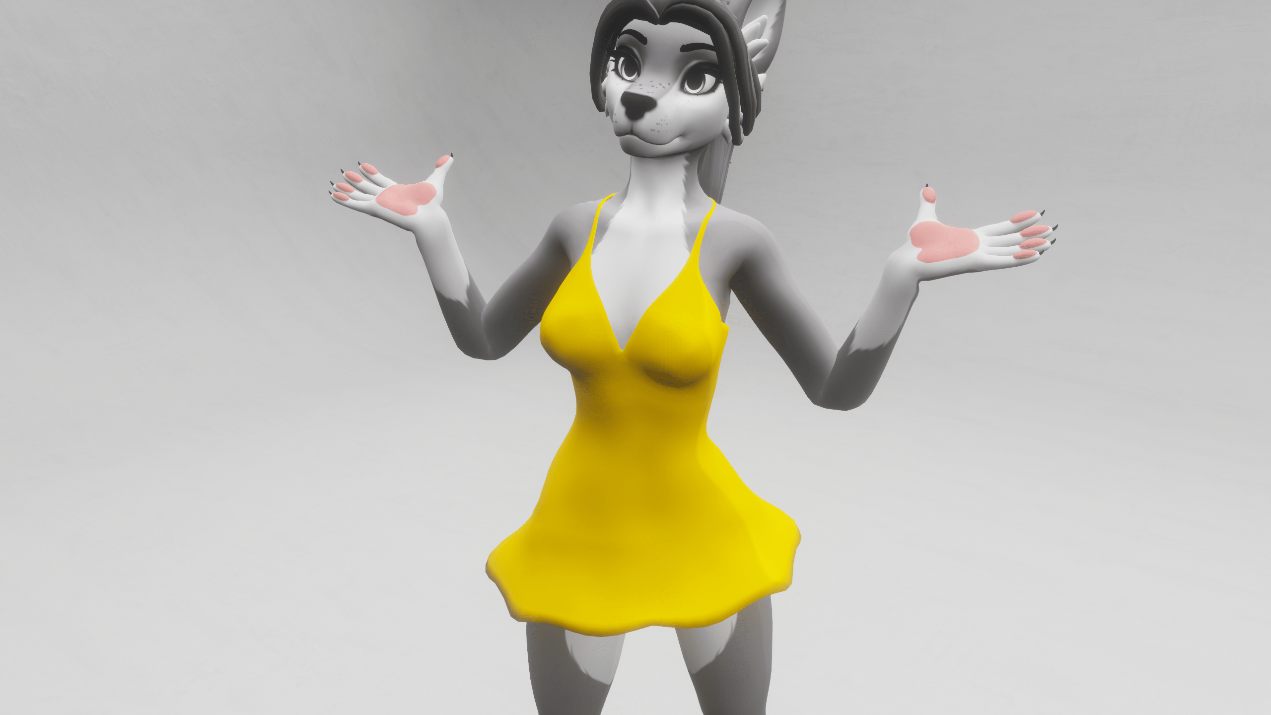 Cocktail Dress for Winterpaw Fem Canine