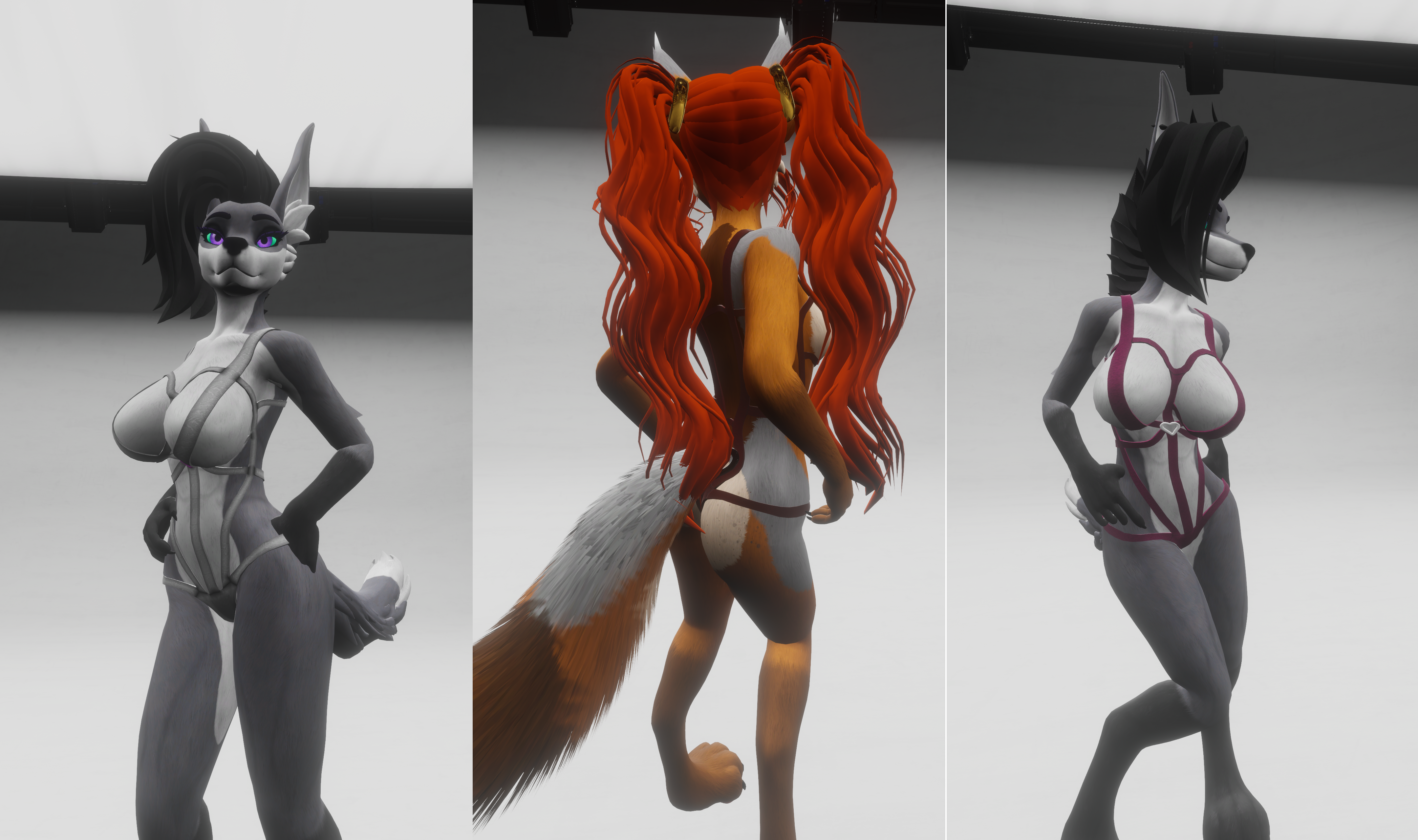 Strappy Bodysuit for Winterpaw Fem Canine