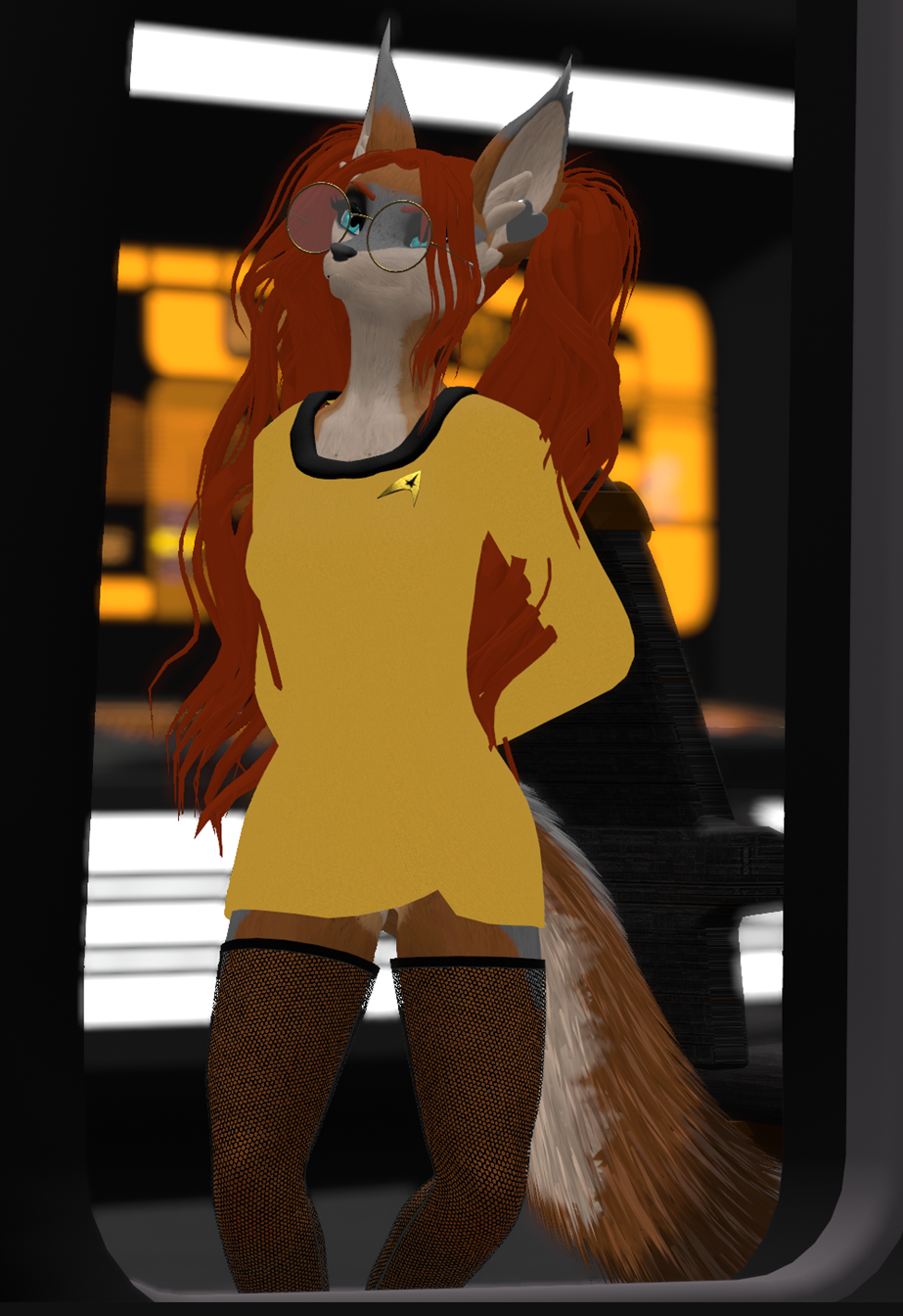 Star Trek OC Dress for Winterpaw Fem Canine