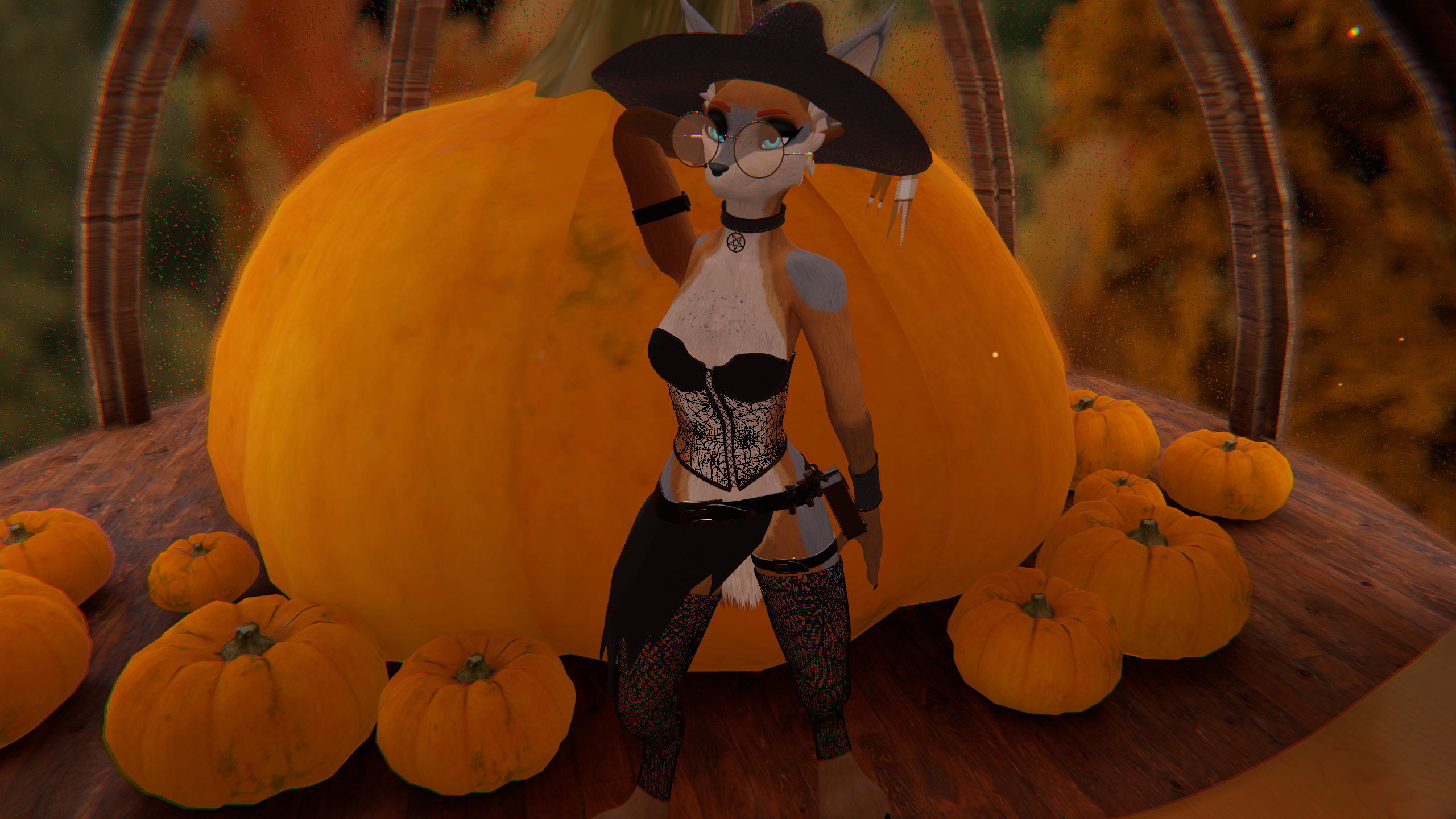 Witch Outfit for Winterpaw Fem Canine