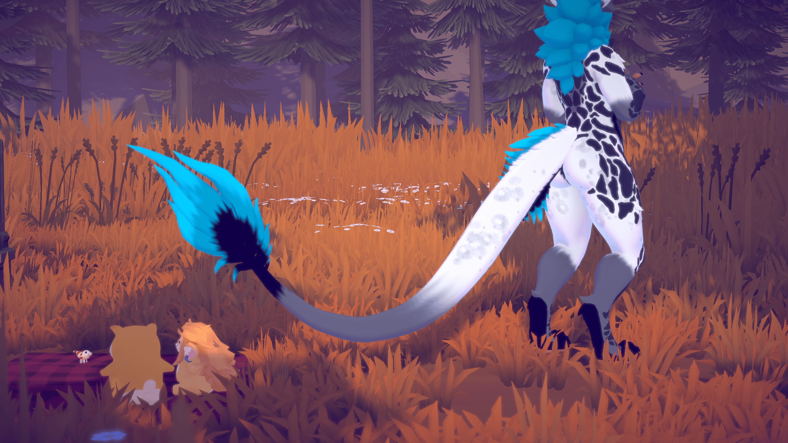 Fluffgan Dragoon Tail