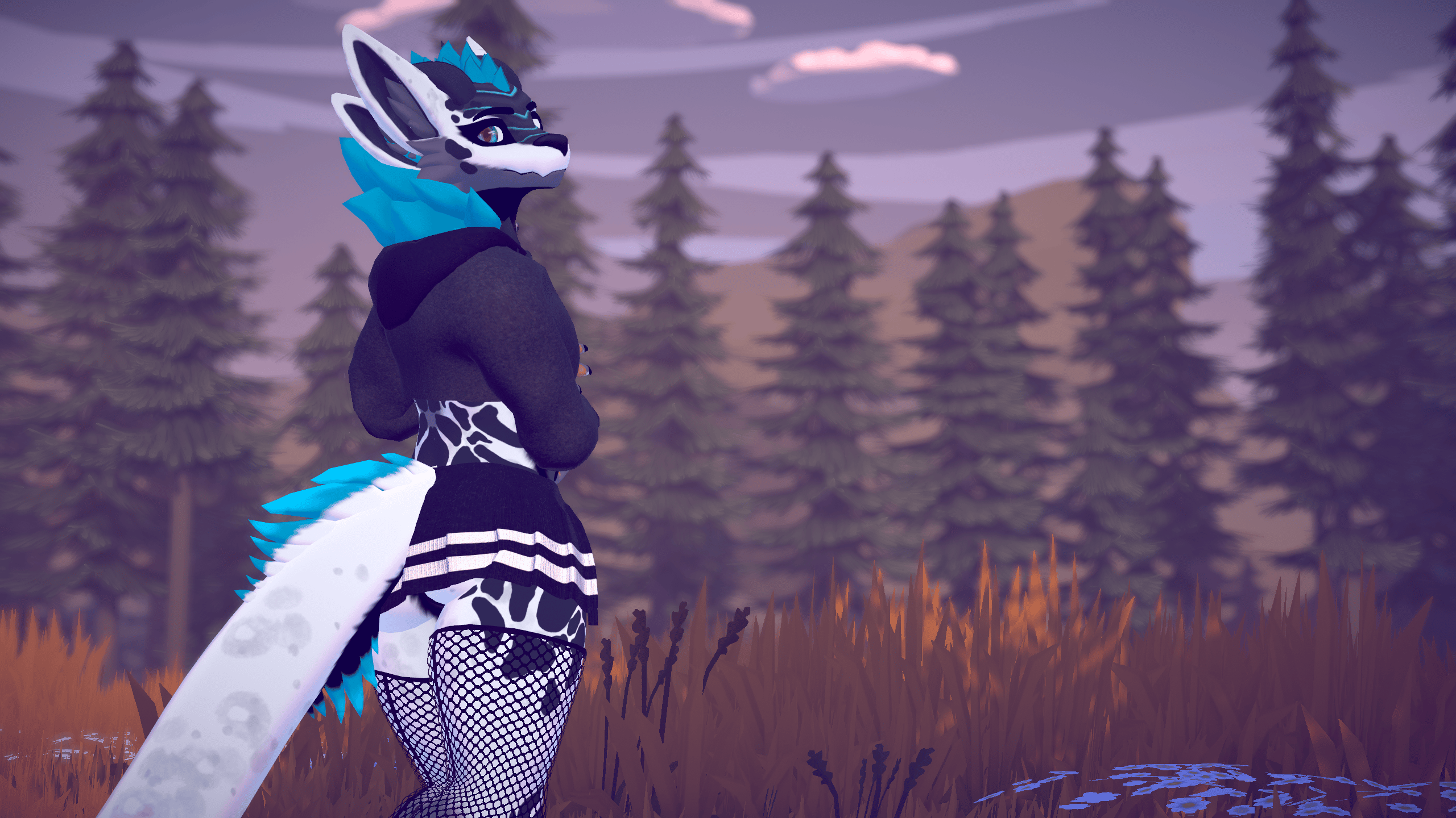 Fluffgan Punkl Outfit