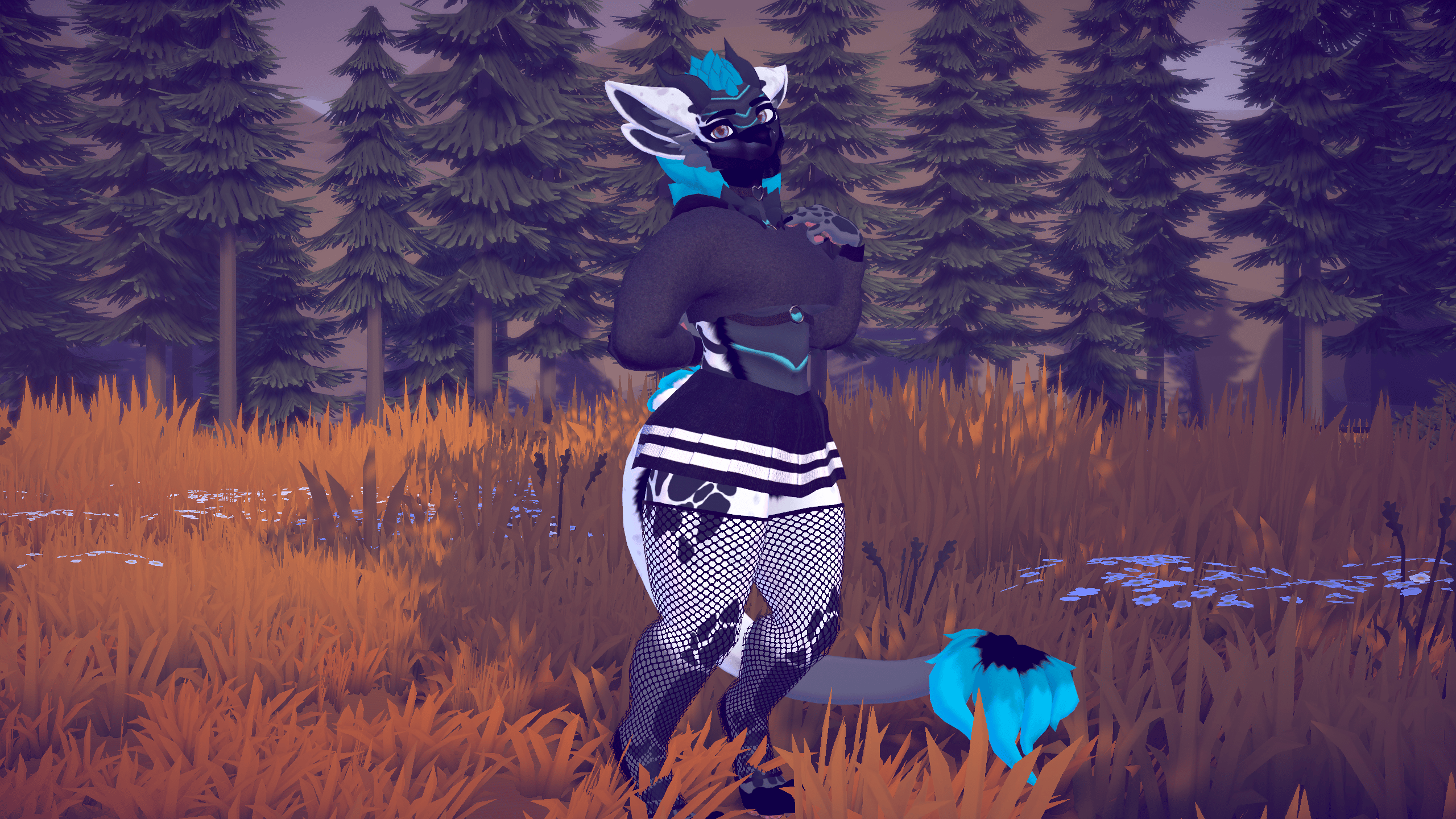 Fluffgan Punkl Outfit