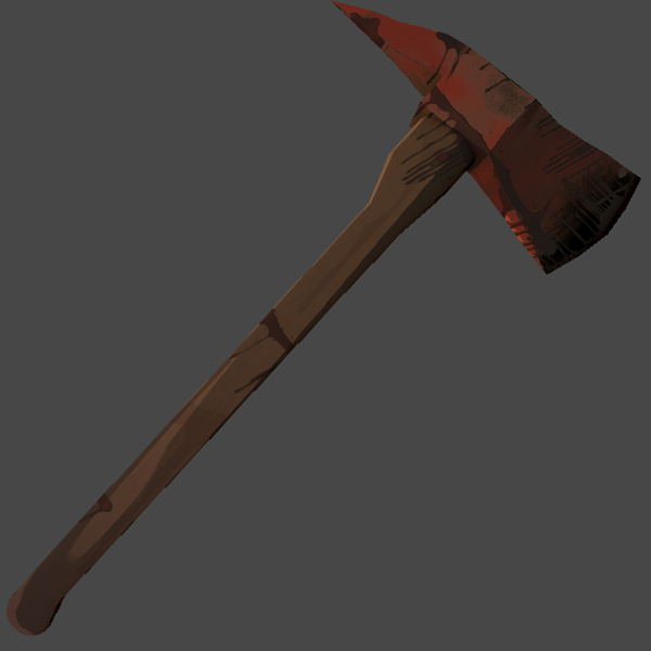 Halloween Haunted Fireaxe