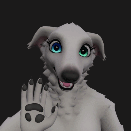 Russian Borzoi - White - TEXTURE