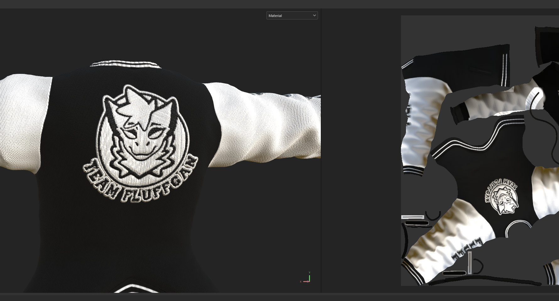 Fluffgan - Varsity Jacket
