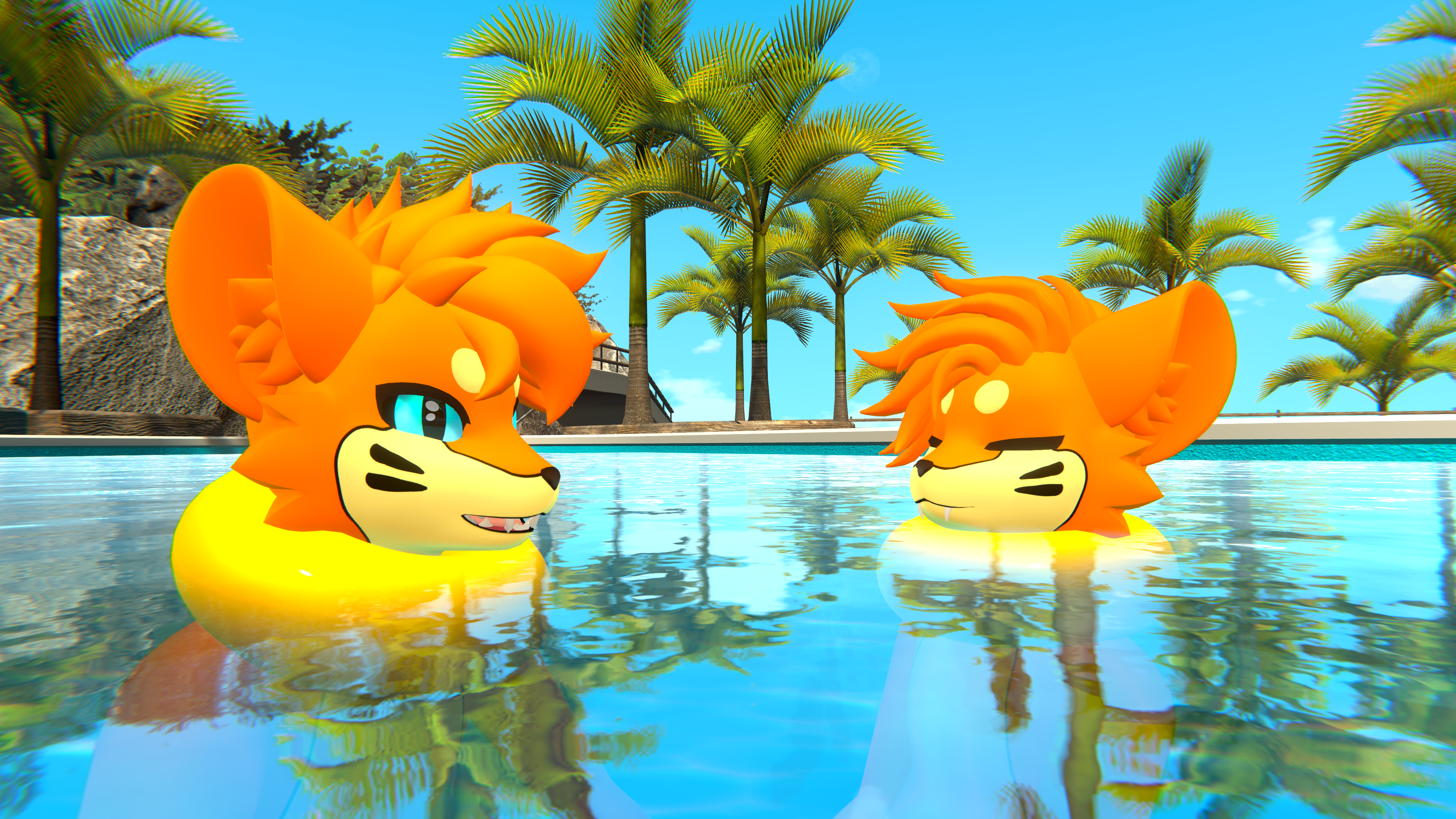 The Water Weasel Felid - Asset and Retexture for the Mayu