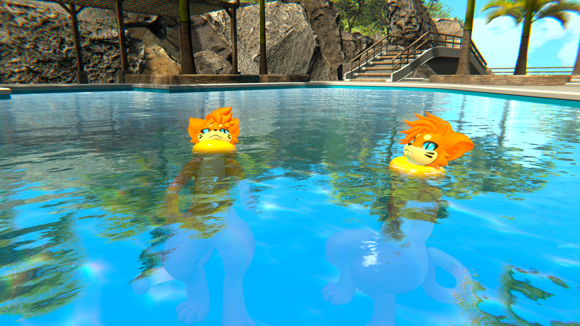 The Water Weasel Felid - Asset and Retexture for the Mayu