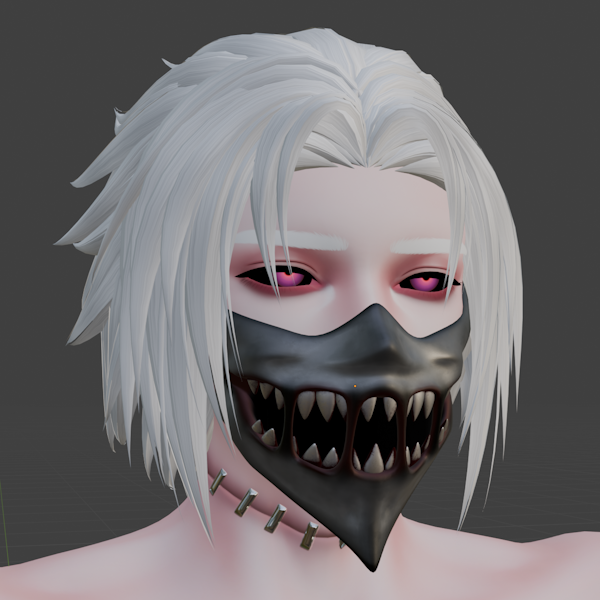 Ghost Smile Mask