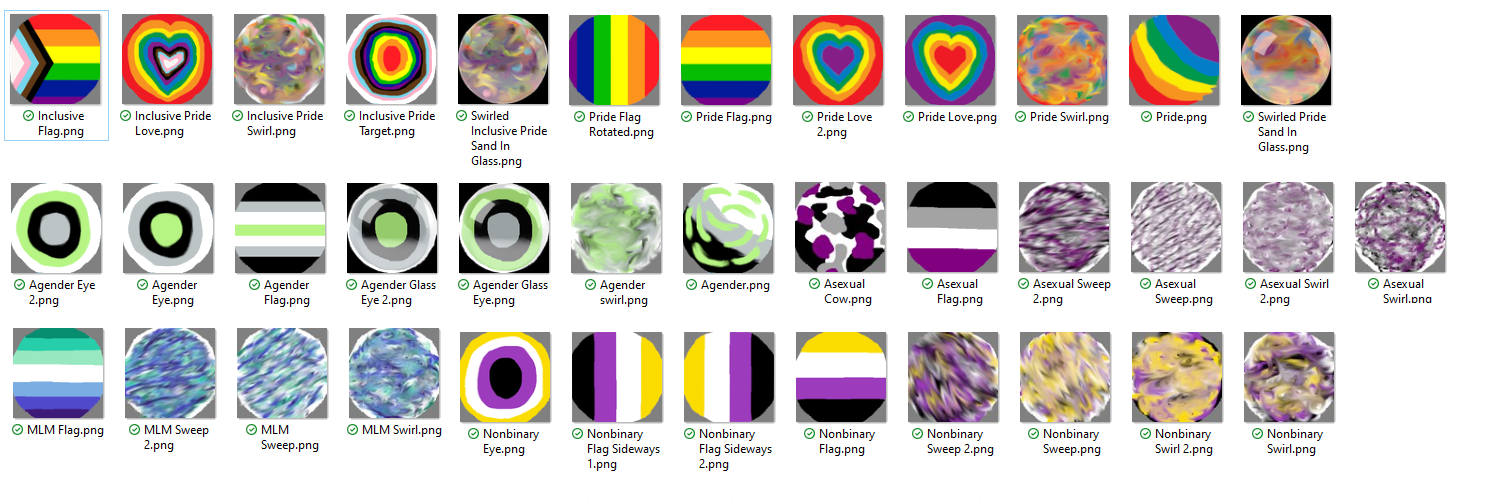 Pride MatCaps