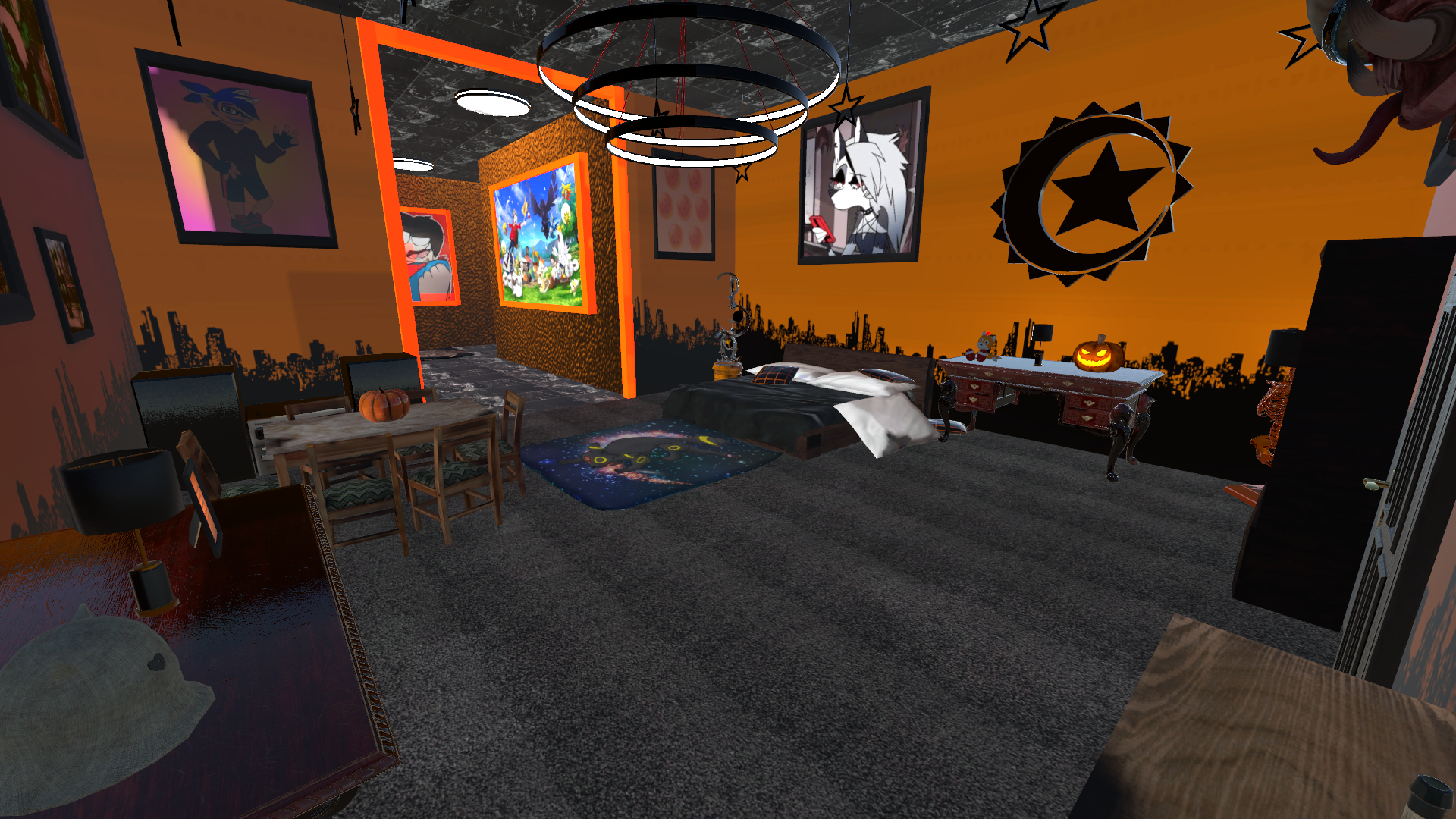 (PC/QUEST) Avatar Bedroom Apartment - Halloween Version