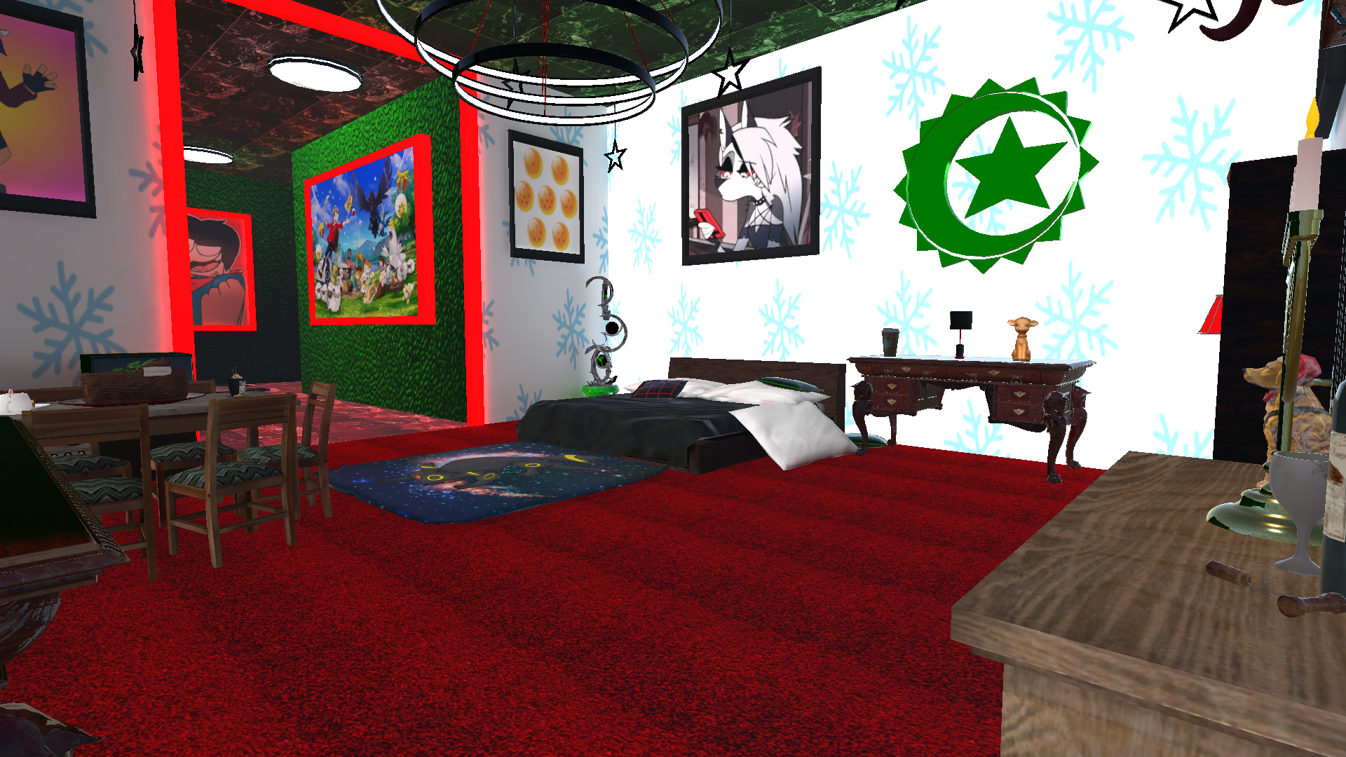 (PC/QUEST) Avatar Bedroom Apartment - Christmas Version