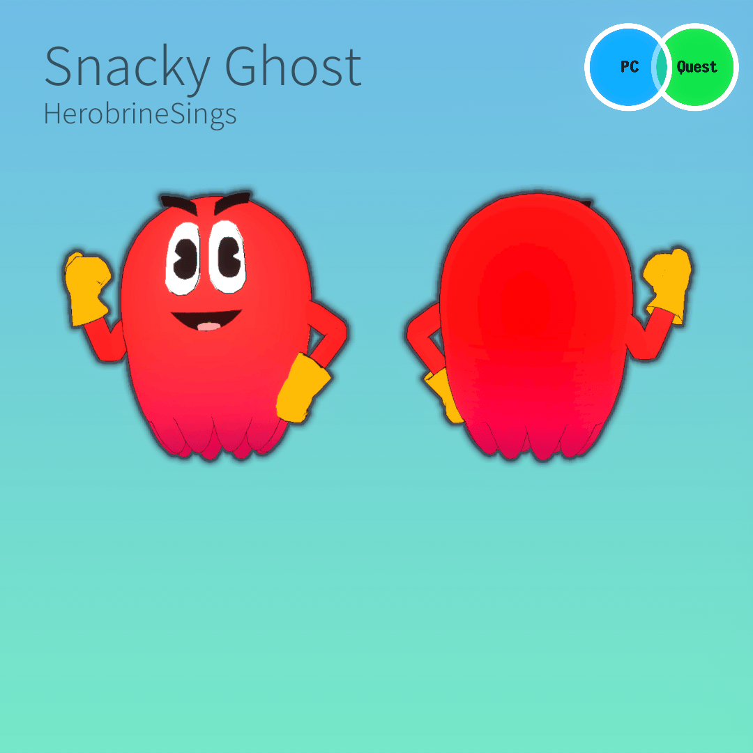 Snacky Ghost Avatar (PC/Quest)