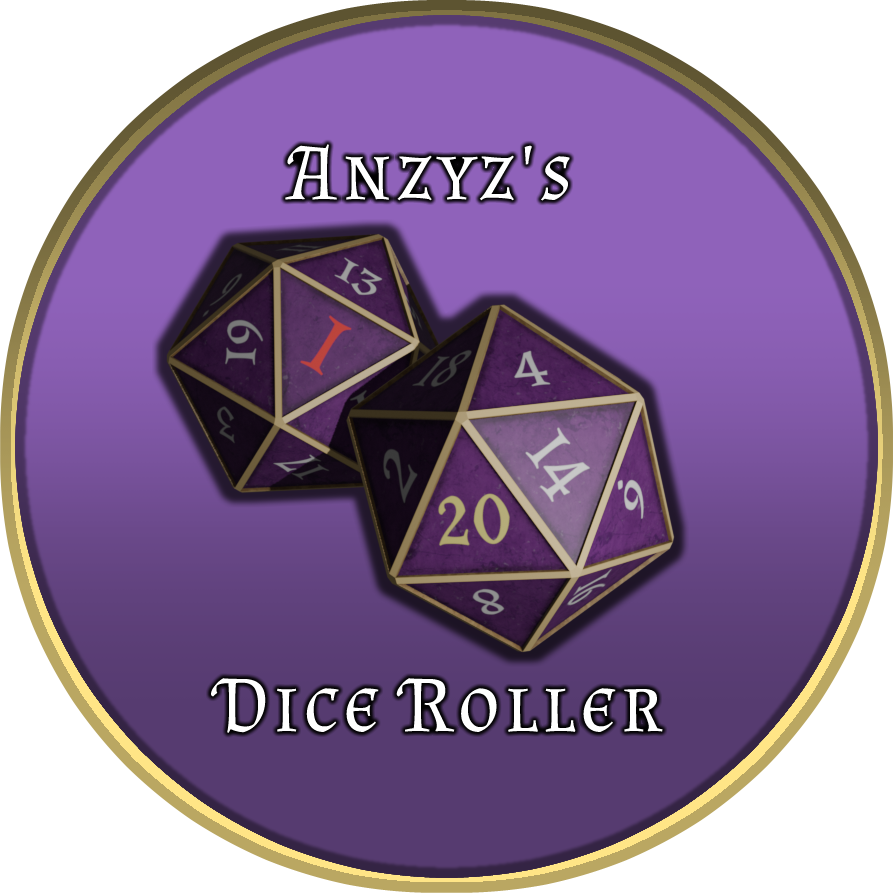 Anzyz's Dice Roller
