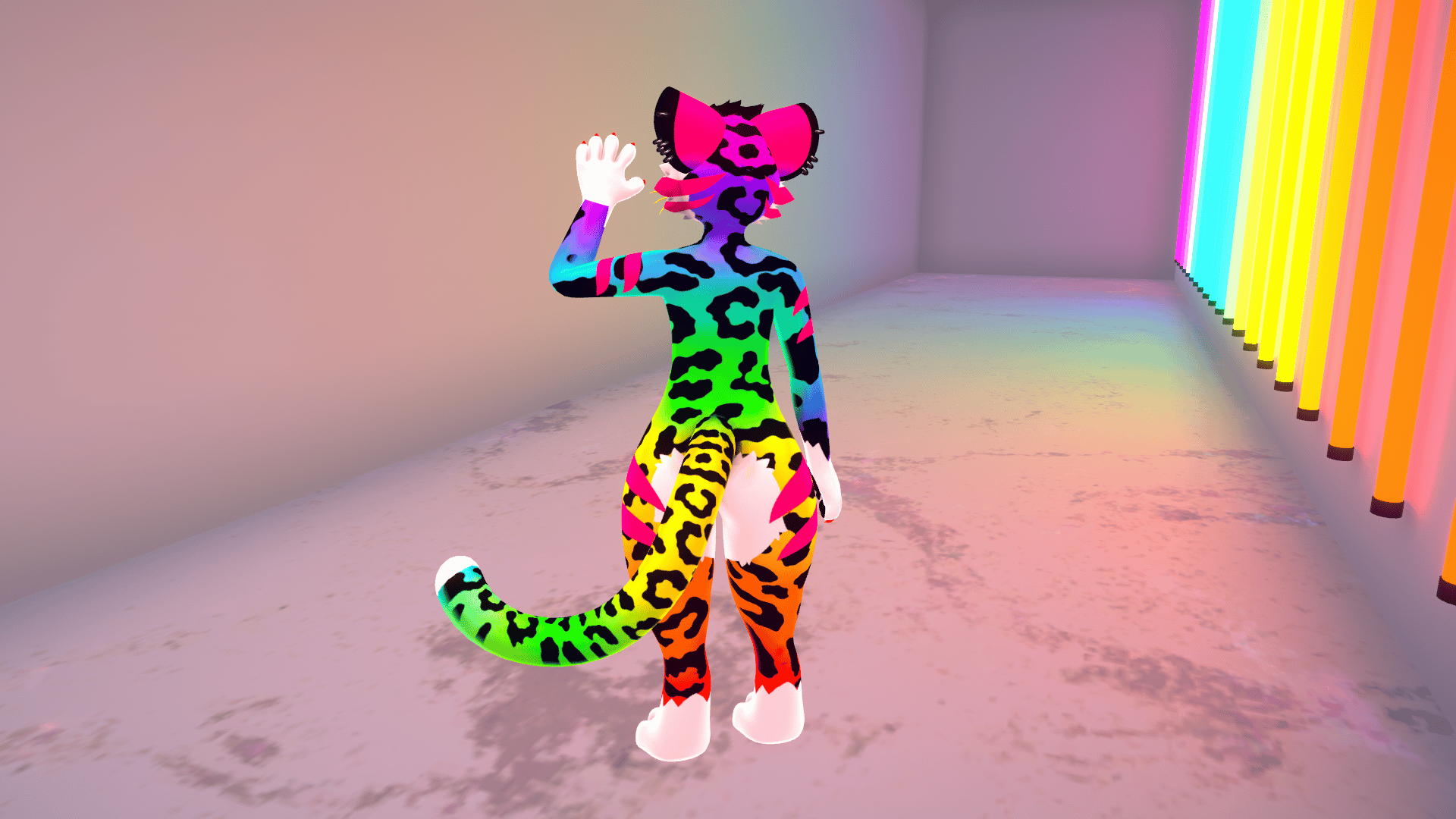 Rainbow Cheetah - Mayu Textures PNGs