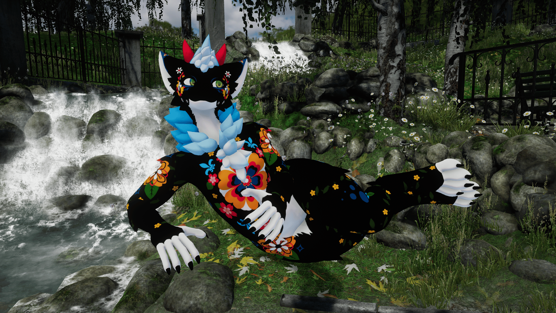 Painted Florals - Fluffgan Textures PNGs