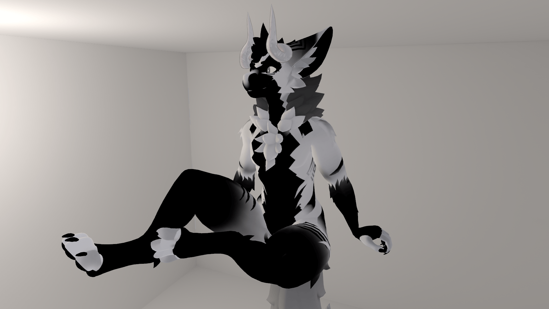 Monotone Fluffgan Textures PNGs