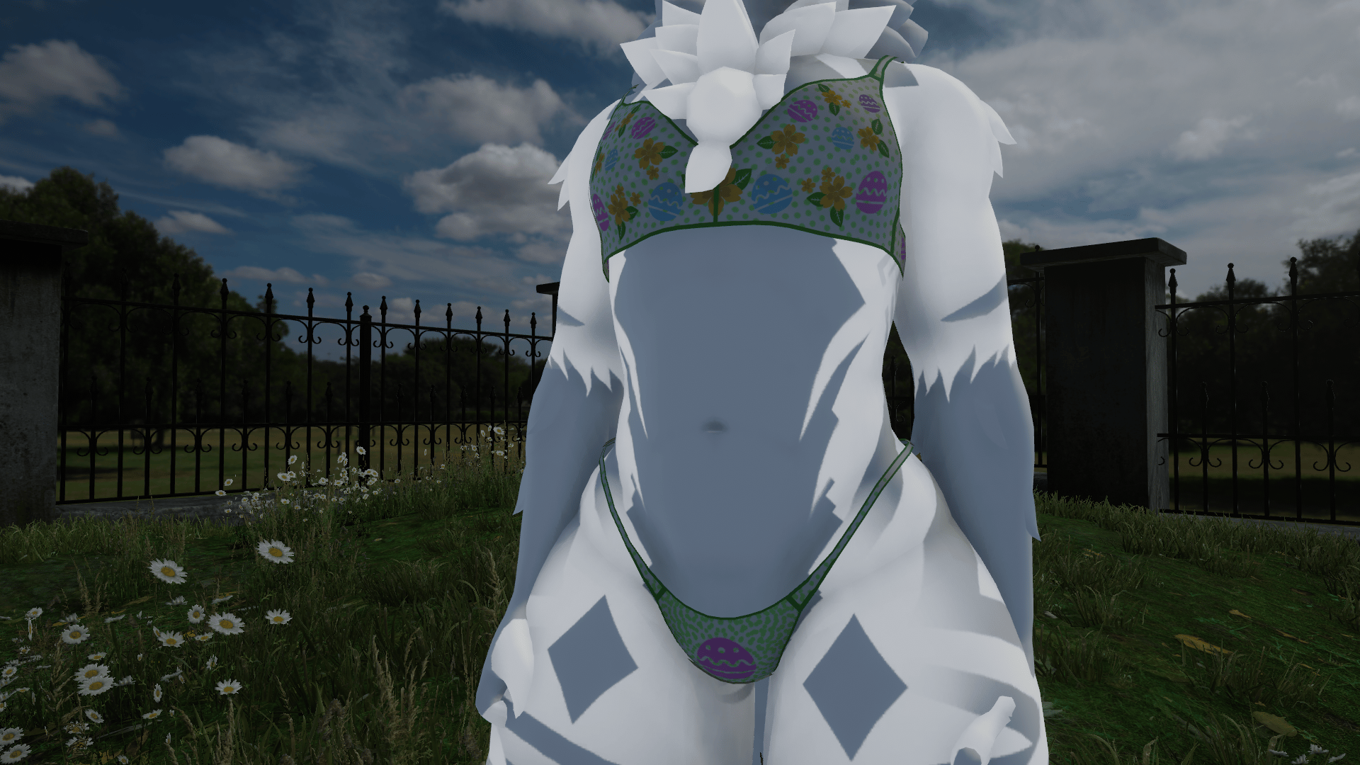 Easter Fluffgan Clothes Textures PNGs