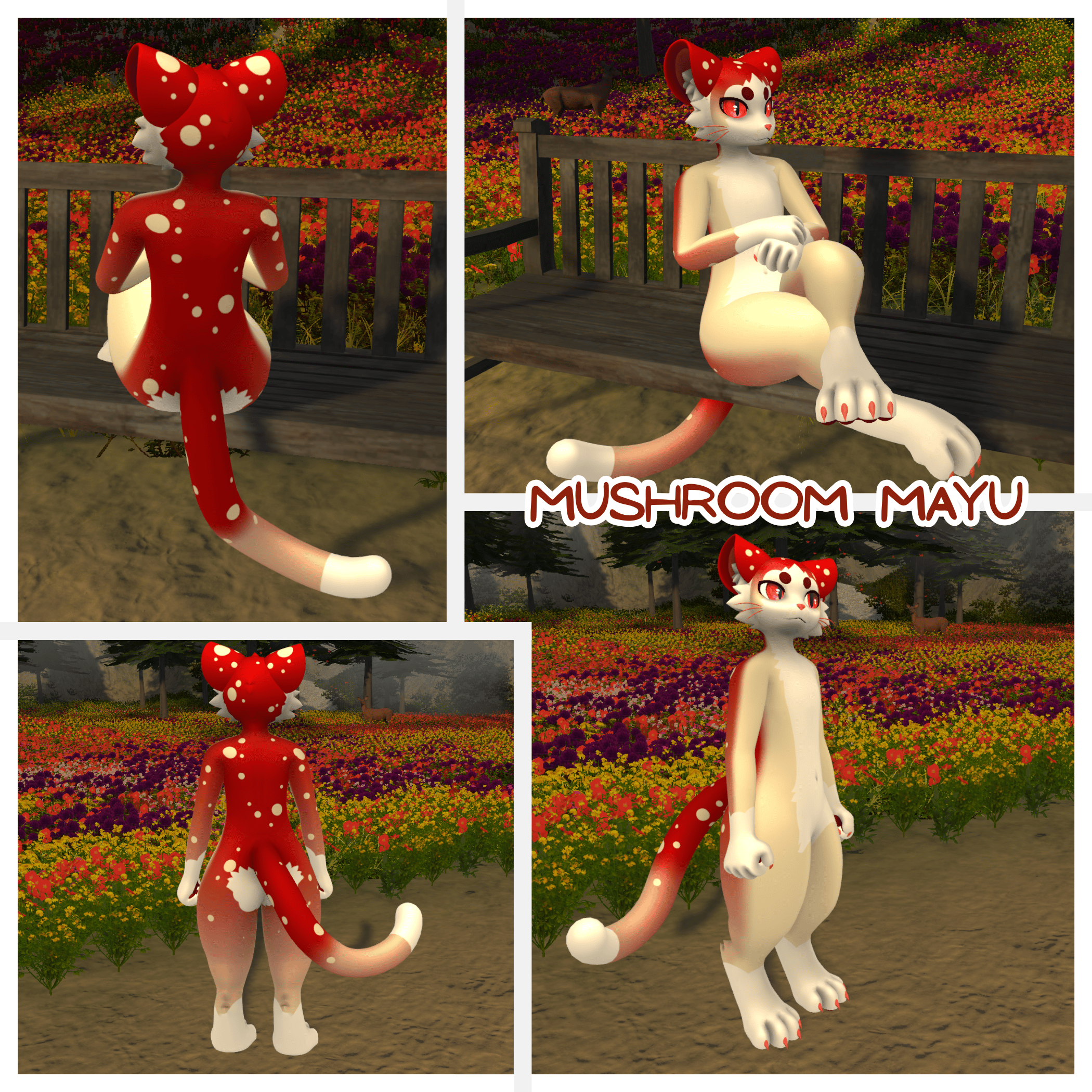 Mushroom Mayu - Textures PNGs