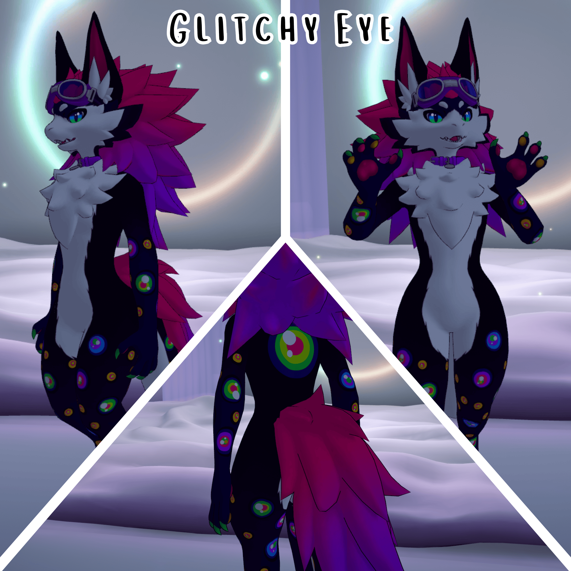 Glitchy Eye - Novabeast Texture PNGs