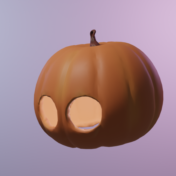 Halloween Pumpkin Helmet