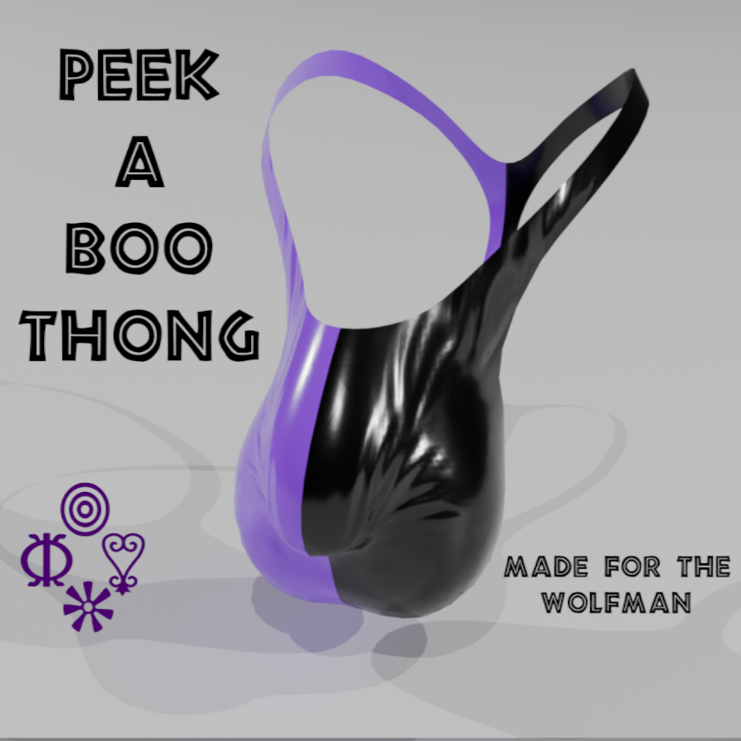 WolfMan PeekaBoo Thong