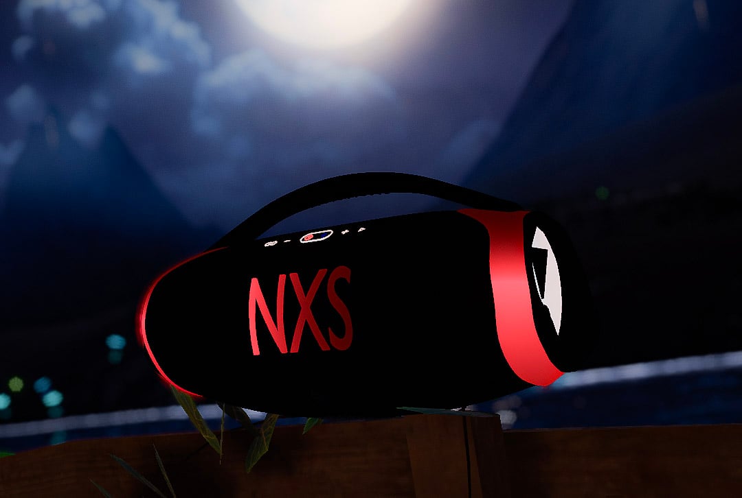 VRChat Boombox — Interactive Avatar Asset