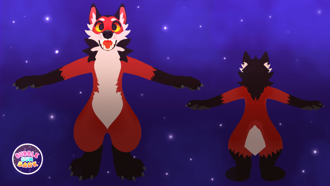 BGB Canine VRChat Avatar Base