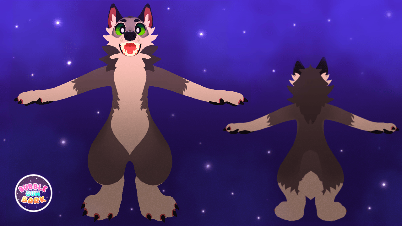 BGB Canine VRChat Avatar Base