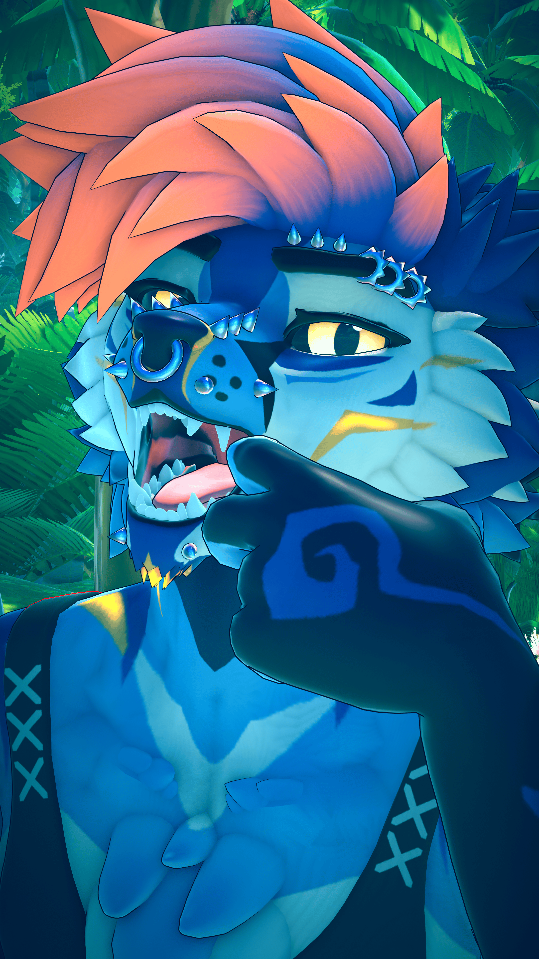 Maliwan (Wolf/Shark Hybrid) Facetracking (PC)