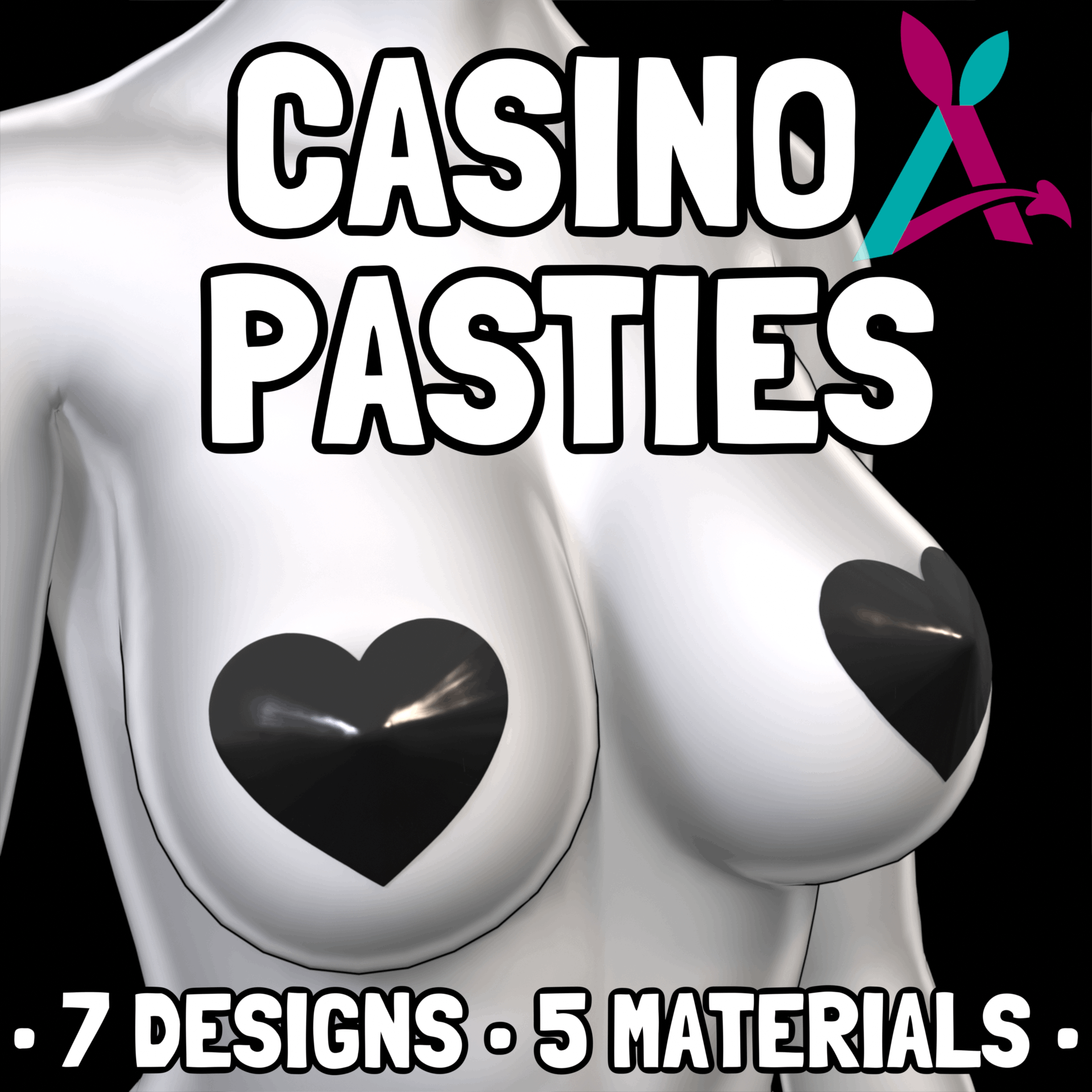 Antix3D's Casino Pasties