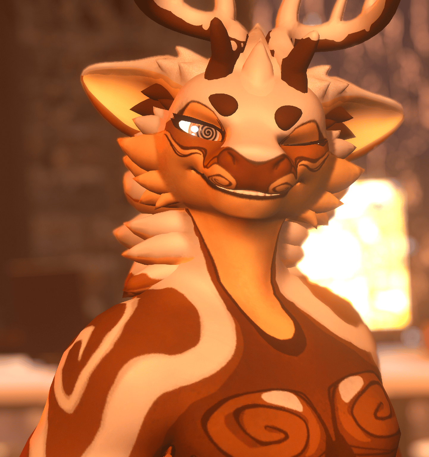 Cinnamon Roll Druffle Texture