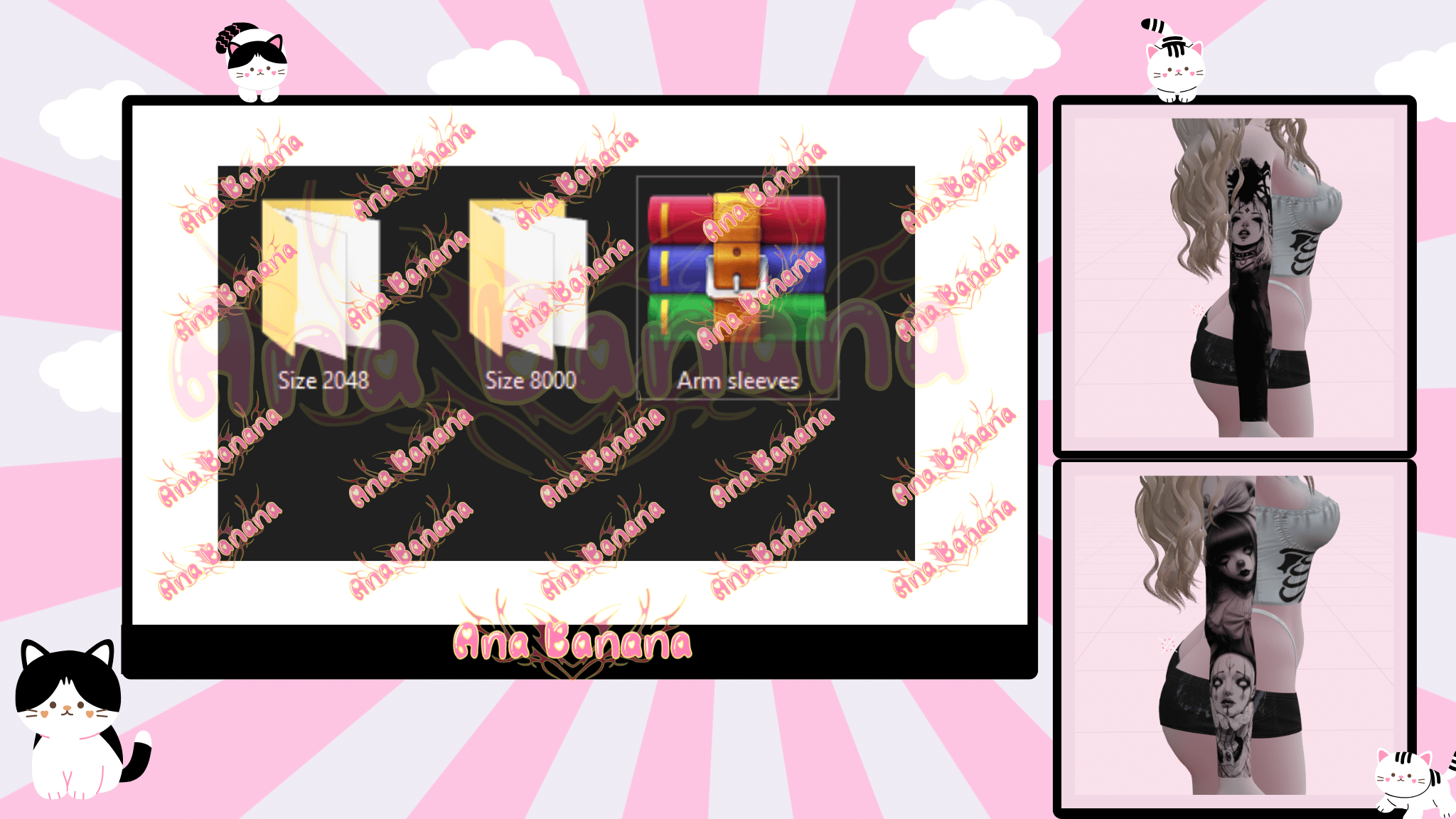 (J:)💪 Arm Sleeves Tatts | Vrbase Egirl