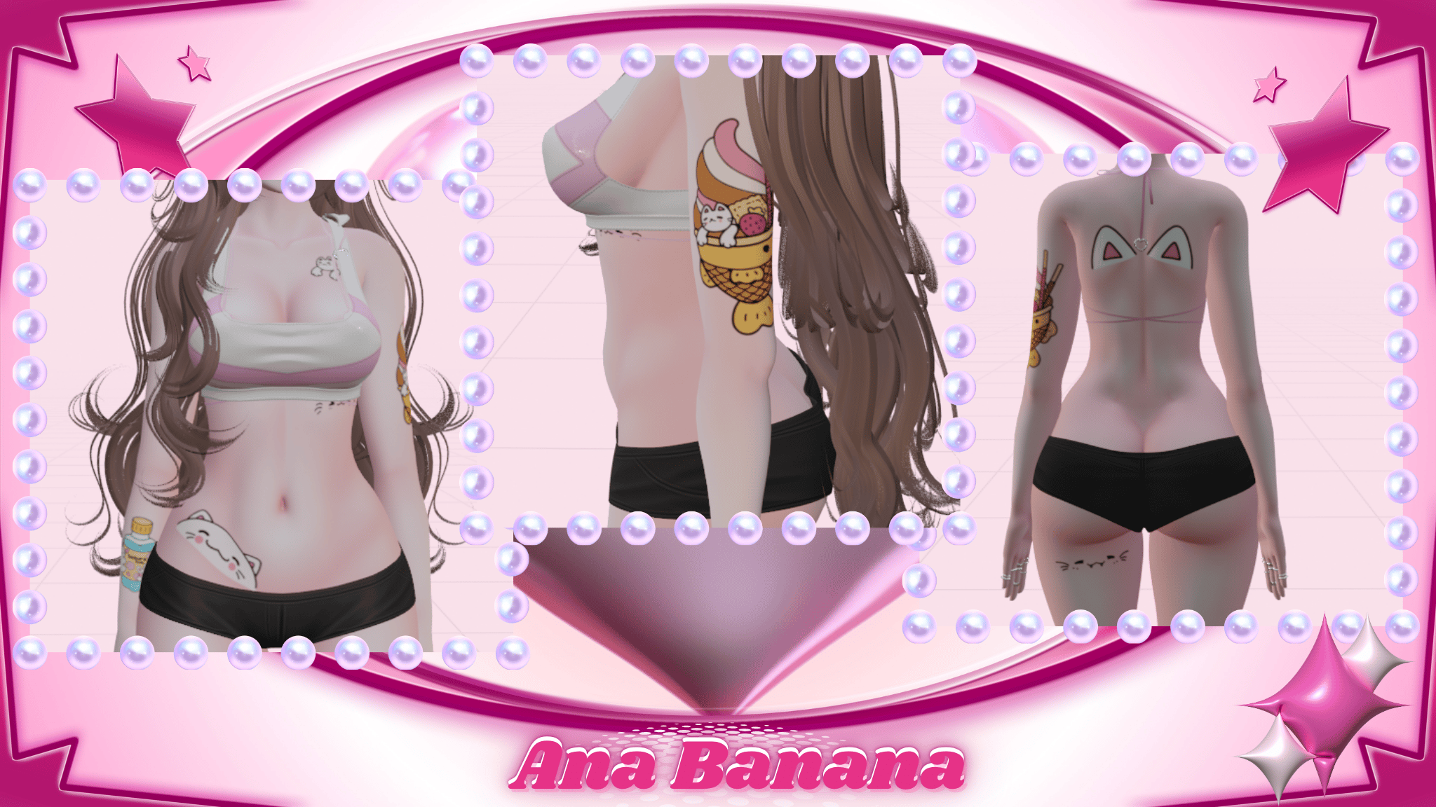(J:)๐ฑ Summer Cat Tatts | Vrbase Egirl