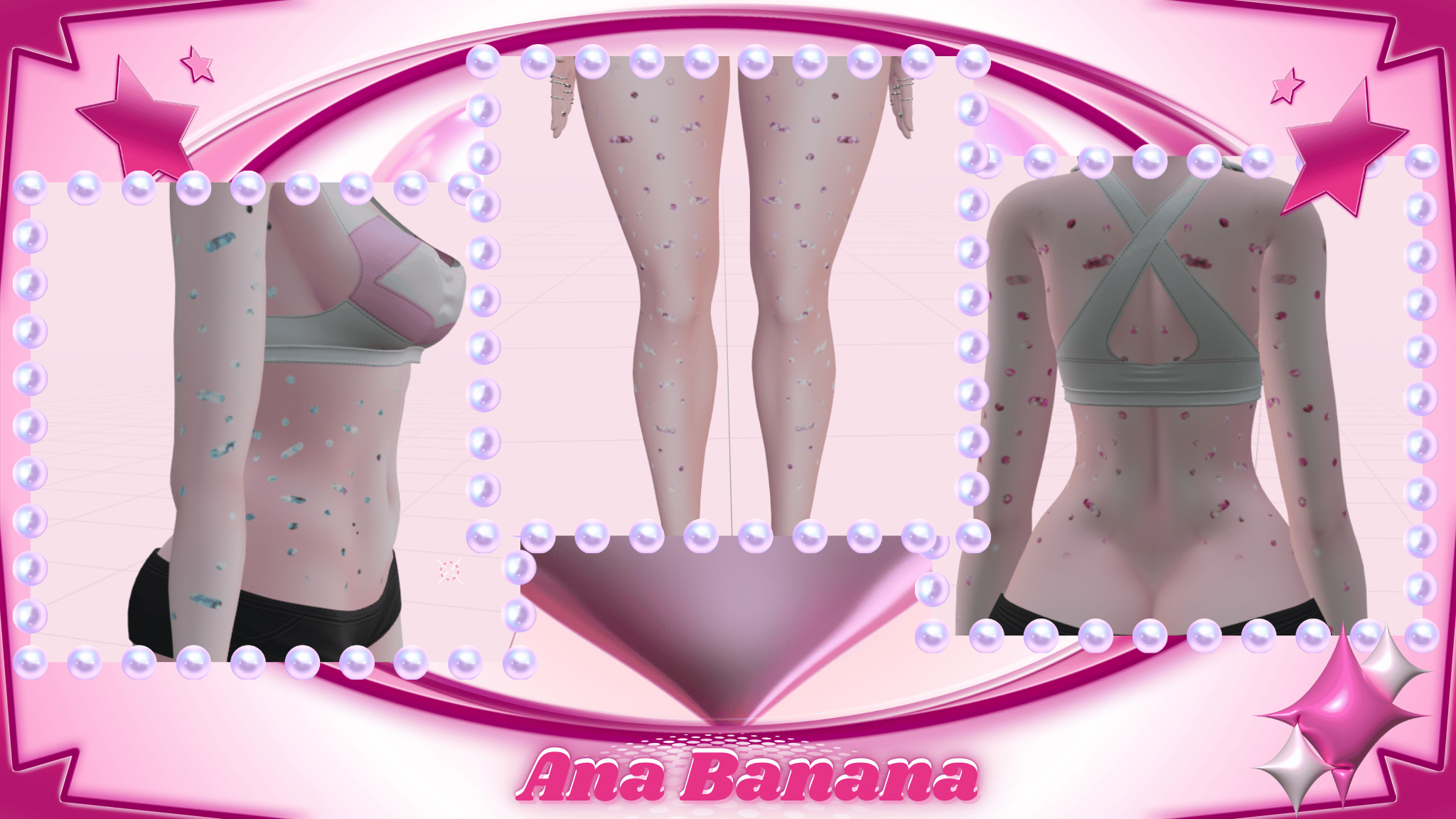 (J:)๐ Confetti Tatts | Vrbase Egirl
