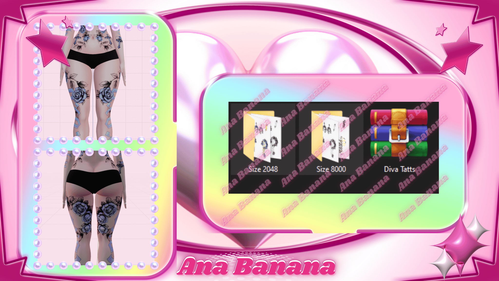 (J:)๐ Diva Tatts | Vrbase Egirl