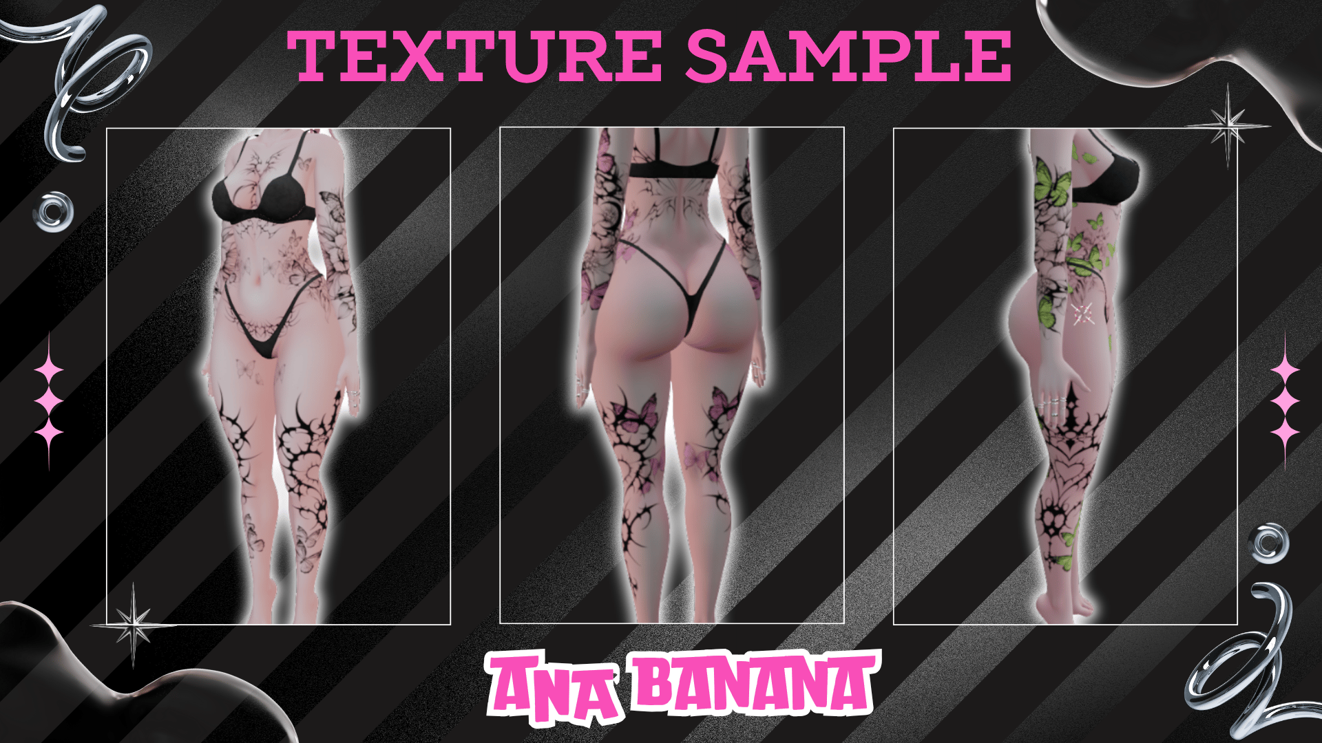 (J:)✨ Pretty Girl Tatts | Vrbase Egirl