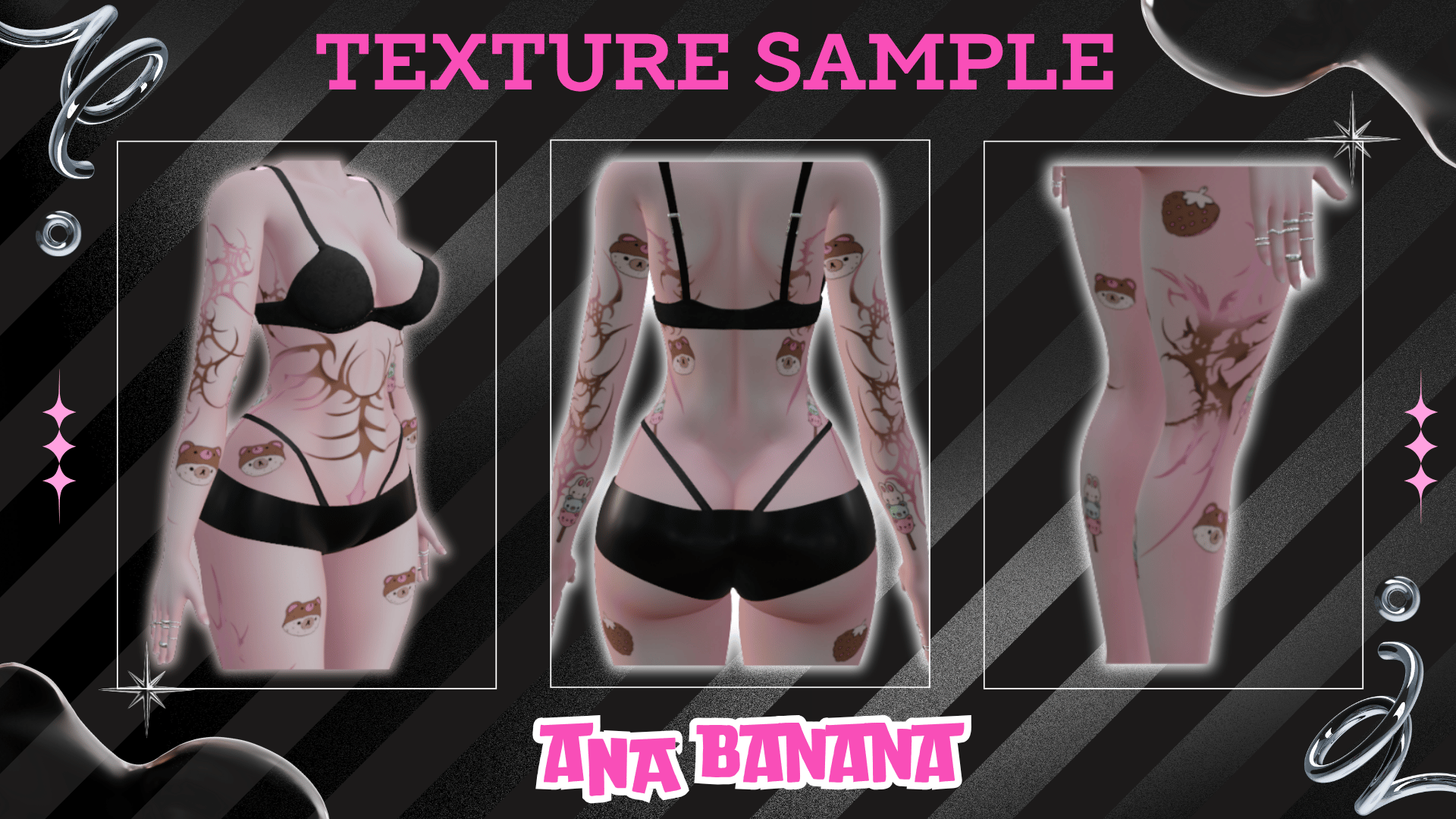 (J:)🍨 Neapolitan Tatts | Vrbase Egirl